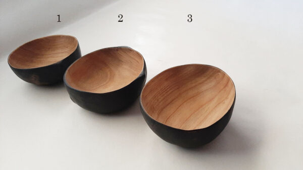 Cuenco madera castaño dornillo - Imagen 2