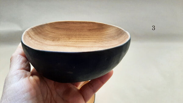 Cuenco madera castaño dornillo - Imagen 6