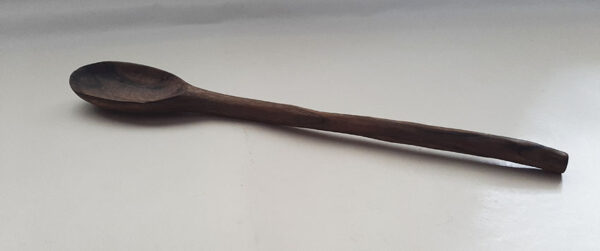 Cuchara madera de nogal. Long - Imagen 3