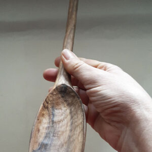 Cuchara madera de nogal Long