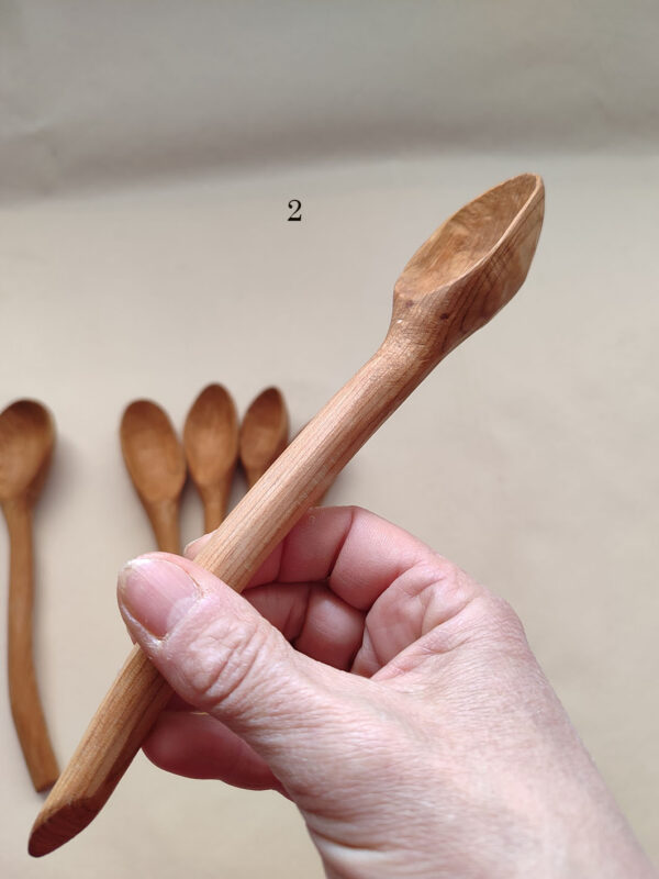 Cuchara madera cerezo español - Imagen 5