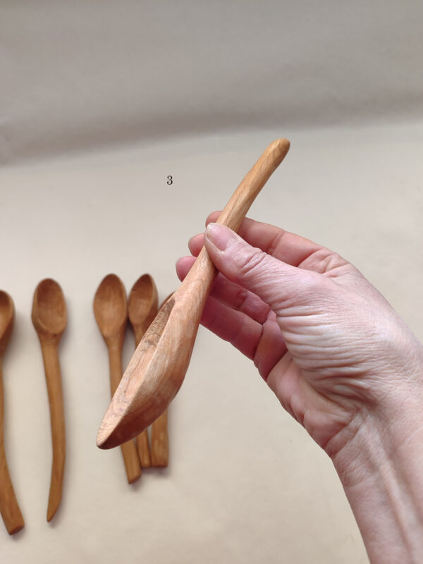 Cuchara madera cerezo español - Imagen 6