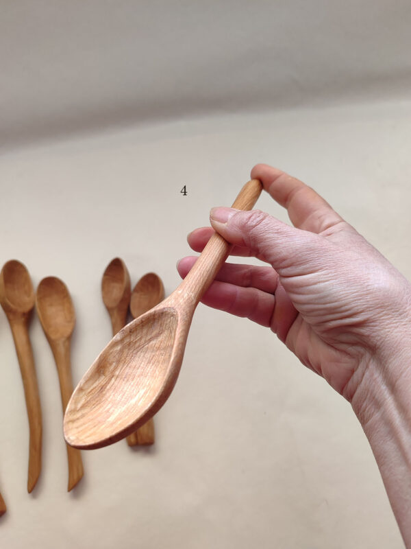 Cuchara madera cerezo español - Imagen 7