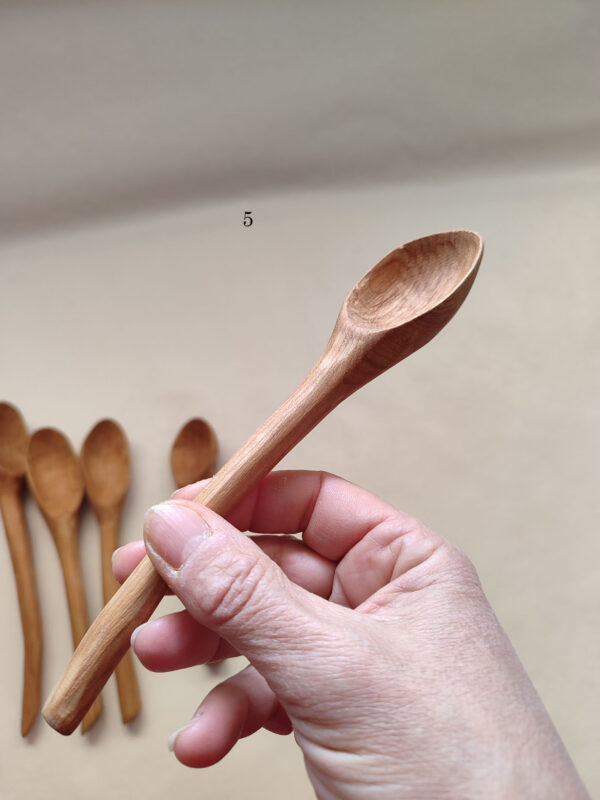 Cuchara madera cerezo español - Imagen 8