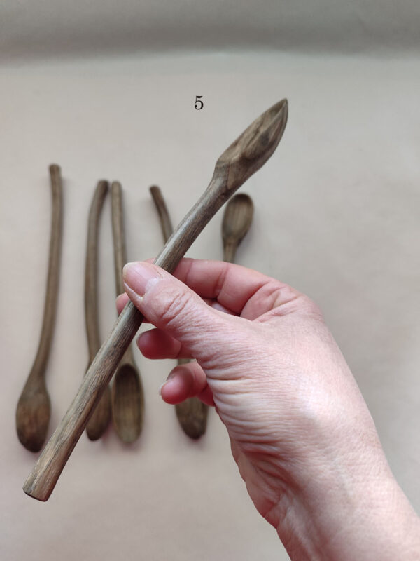 Cuchara madera fresno larga. EBO - Imagen 9