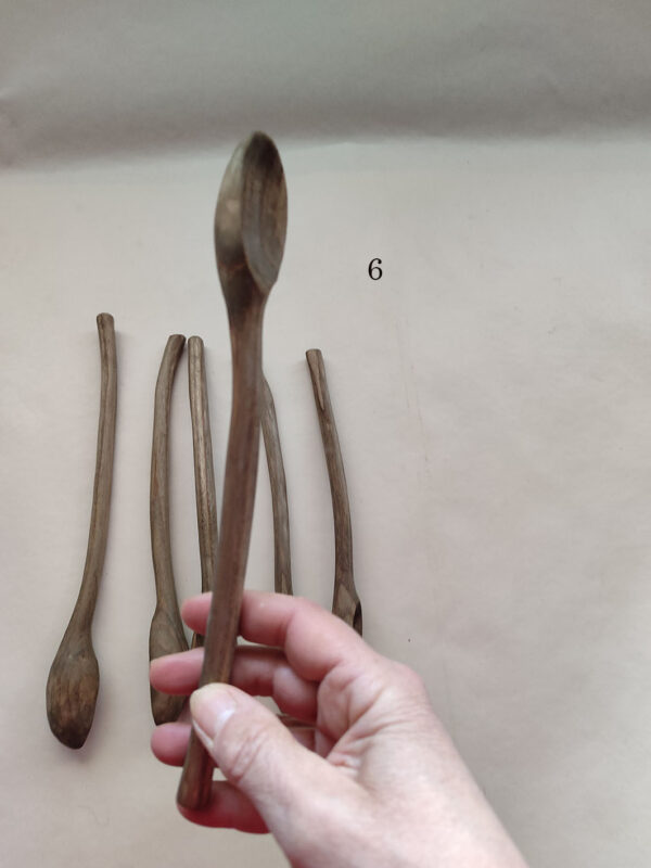 Cuchara madera fresno larga. EBO - Imagen 10