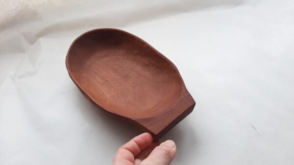 Pan cuenco madera cerezo - Imagen 3