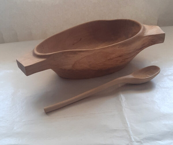 Cuenco madera abedul ASAS. - Imagen 5