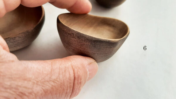 Cuenco bicolor madera nogal. A  elegir. - Imagen 11