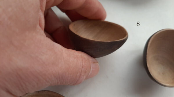 Cuenco bicolor madera nogal. A  elegir. - Imagen 14