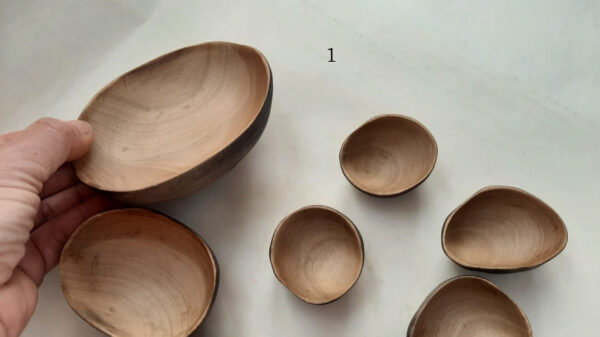Cuenco bicolor madera nogal. A  elegir. - Imagen 4