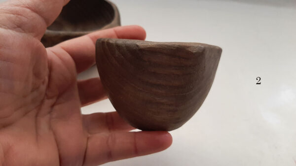 Cuenco madera fresno oscuro - Imagen 4