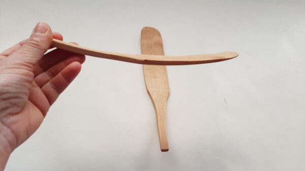 Espátula madera abedul artesana - Imagen 4