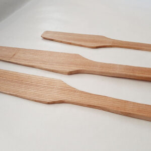 Espátulas de madera artesanas