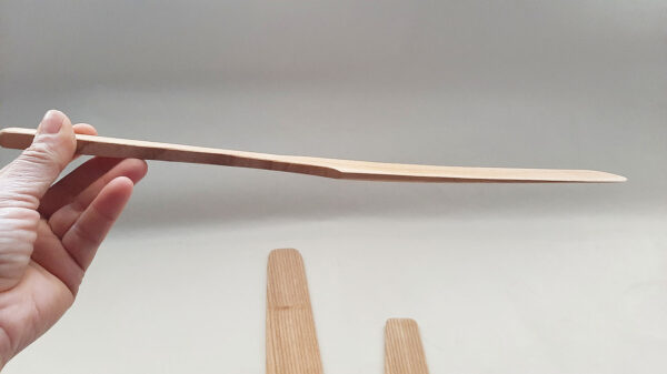 Espátula madera fresno artesana - Imagen 4