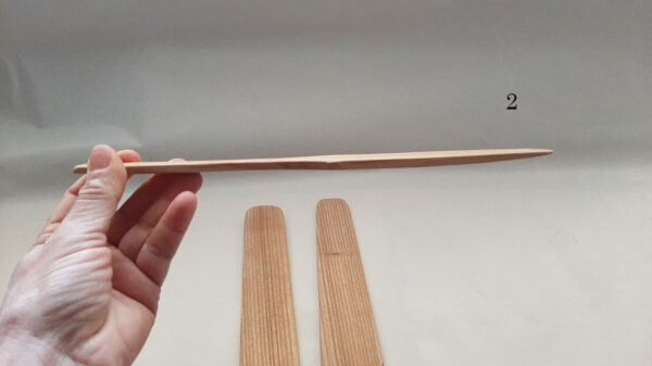 Espátula madera fresno artesana - Imagen 6