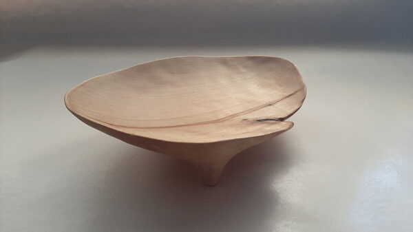 Plato Hoja madera abedul - Imagen 3