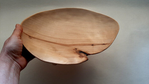 Plato Hoja madera abedul - Imagen 7