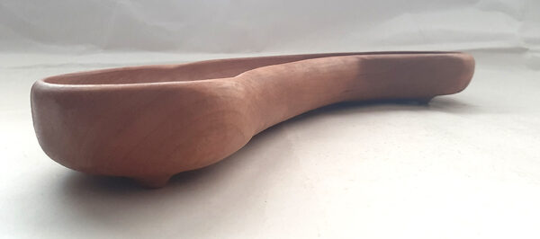 Cuenco madera de cerezo. Lobulado - Imagen 7