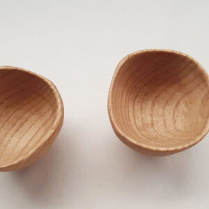 Mini cuenco madera castaño