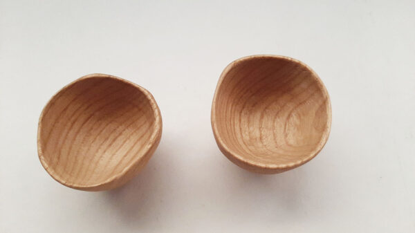 Mini cuenco madera castaño