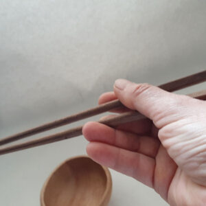 Palillo madera de nogal