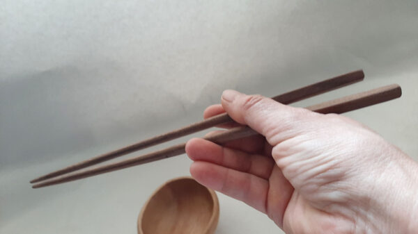 Palillo madera de nogal