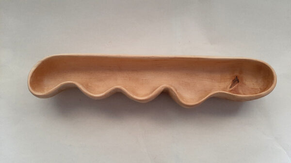 Cuenco madera de abedul. 5 Ondas