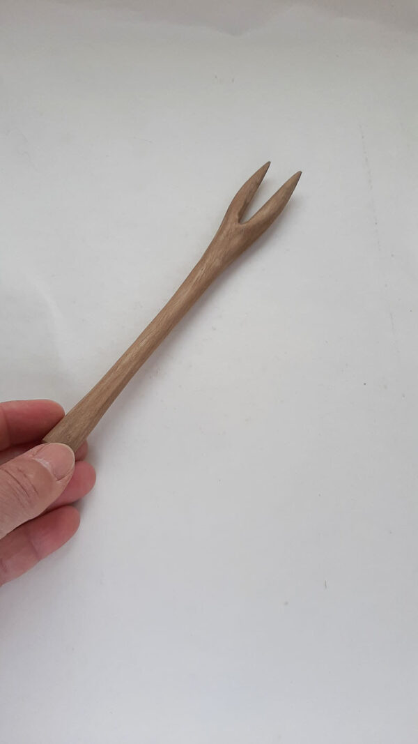 Pincho pequeño madera nogal - Imagen 3