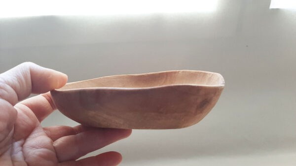 Plato madera abedul natural - Imagen 4