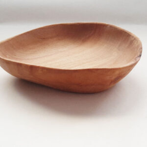 Plato madera abedul natural