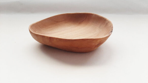 Plato madera abedul natural