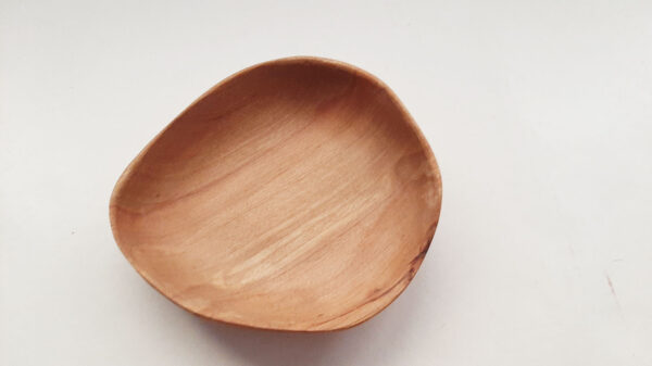 Plato madera abedul natural - Imagen 7
