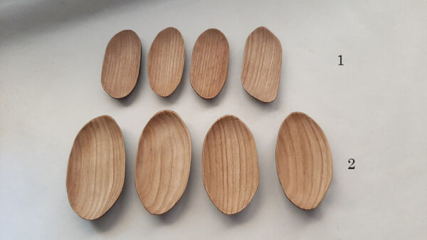 Platillo madera de castaño