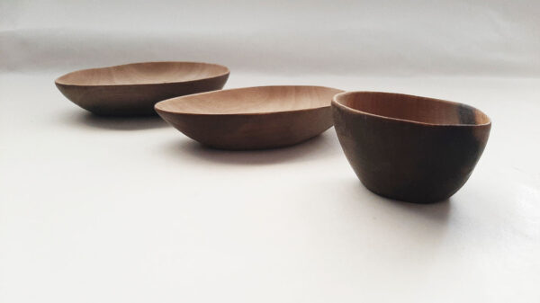 Plato cuenco madera nogal. A elegir - Imagen 2
