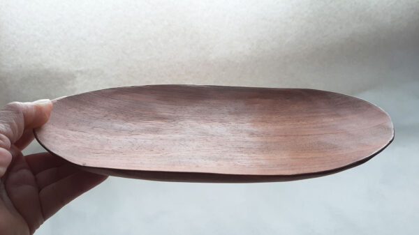 Plato madera jatoba largo - Imagen 4