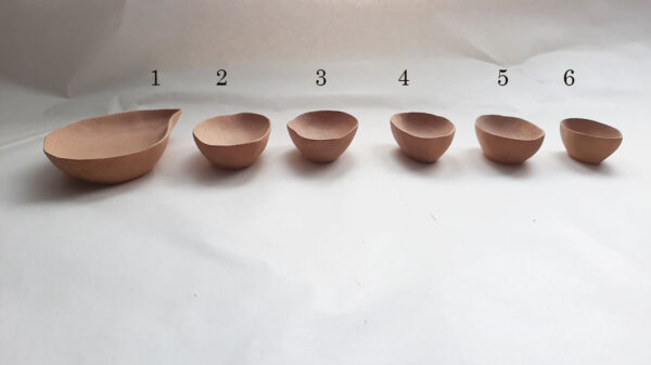 Cuenco madera de haya, alargado - Imagen 3