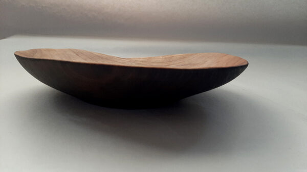 Plato madera cerezo español. Modelo semiebo - Imagen 6