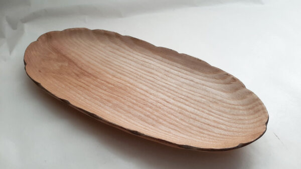 Plato madera de fresno. Bodoque - Imagen 2