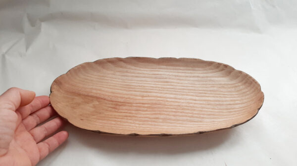 Plato madera de fresno. Bodoque - Imagen 3