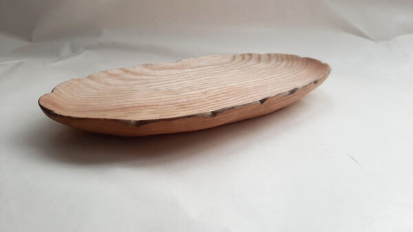 Plato madera de fresno
