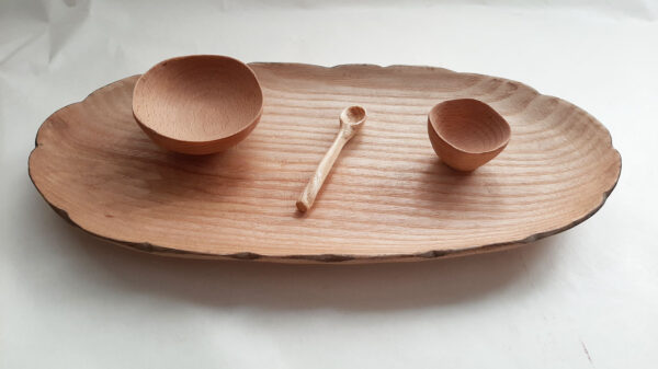 Plato madera de fresno. Bodoque - Imagen 8