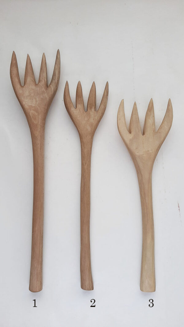 Tenedor de madera nogal II - Imagen 2