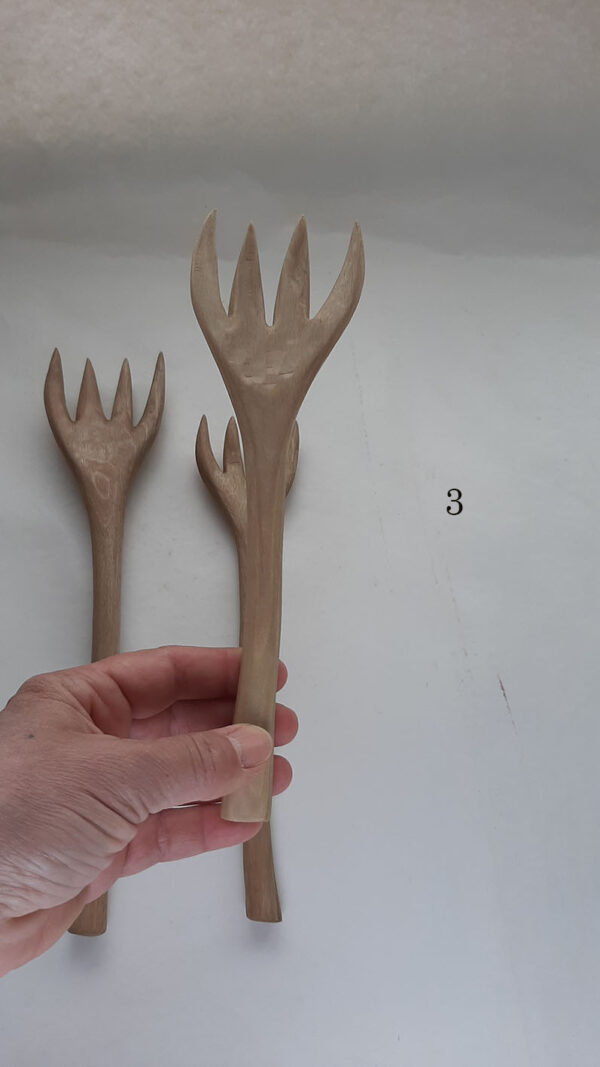 Tenedor de madera nogal II - Imagen 10
