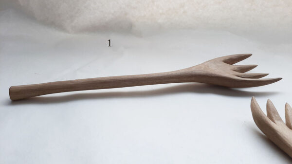 Tenedor de madera nogal II - Imagen 4
