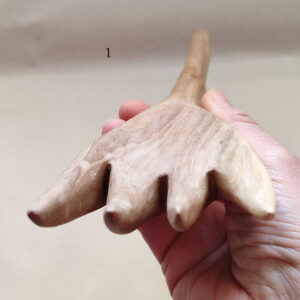 Tenedor madera nogal español
