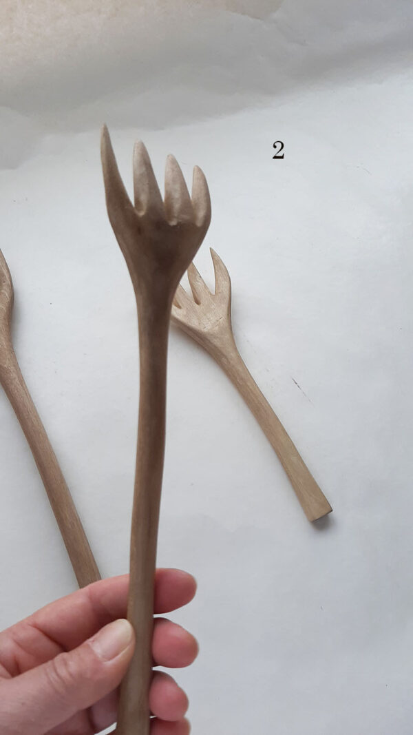 Tenedor de madera nogal II - Imagen 8