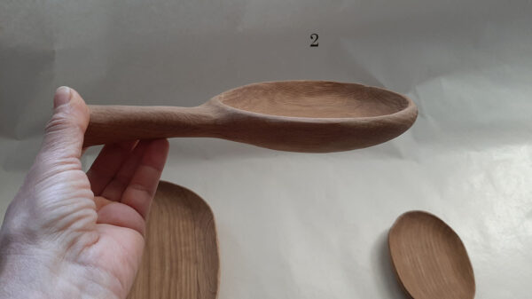 Plato madera de roble. Tres formas - Imagen 9