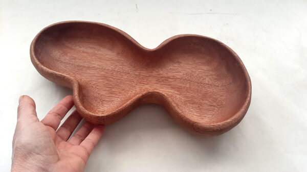 Cuenco madera de caoba. ARP - Imagen 2