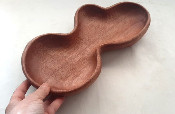 Cuenco madera de caoba. ARP - Imagen 3